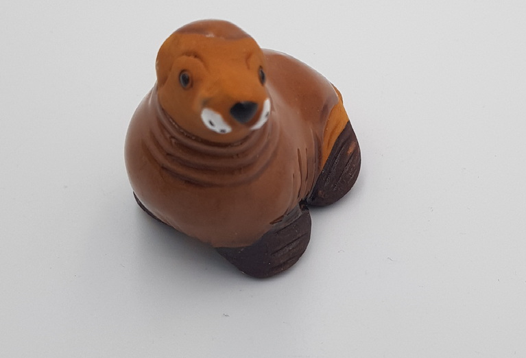 Articiones Sealion Handmade Figurine  Ceramic New 6cm 4.5cm 3cm