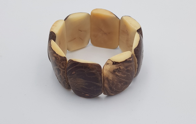 Articiones Handmade Bracelet Tagua New 6.5cm 6.5cm 3.5cm