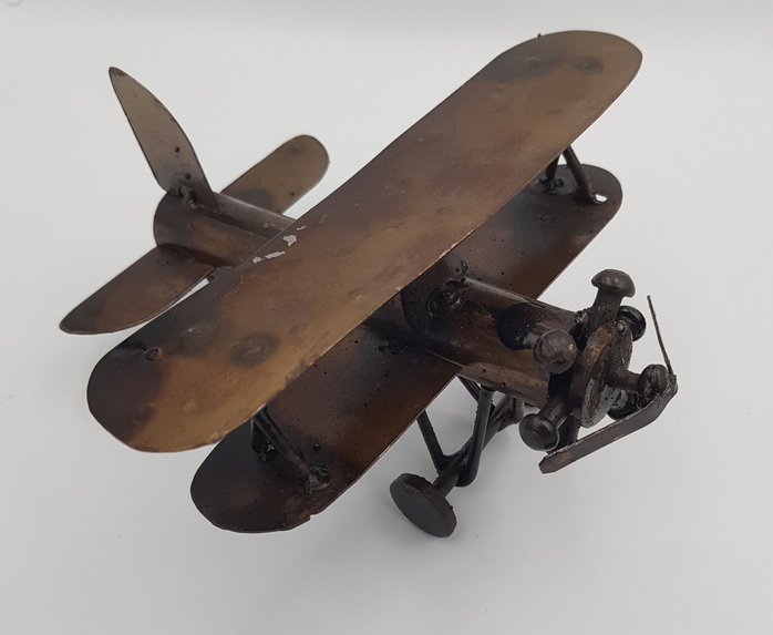 Articiones Handmade Aeroplane Model Metal 6cm 14cm 14cm