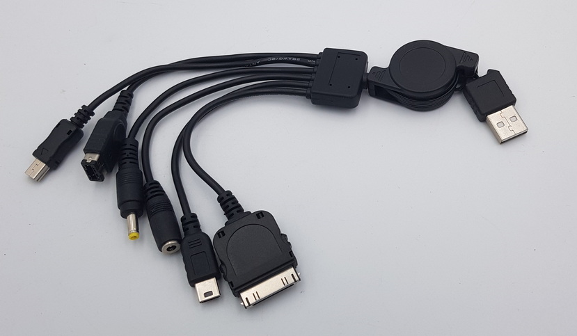 Delock 82445 USB 2.0 Charging Cable 6x New