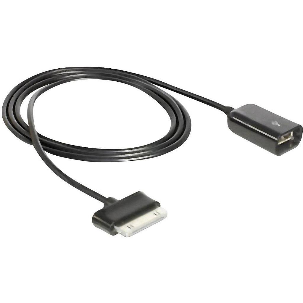 Delock USB A female OTG 100 Cable Samsung 30 pin male