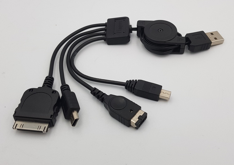 Delock Charging Cable 4x New USB iPhone 3G Nintendo DS Lite Nintendo DSi