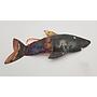 Articiones Handmade Metal Shark Decor Wall Art New 6cm 18cm 1mm