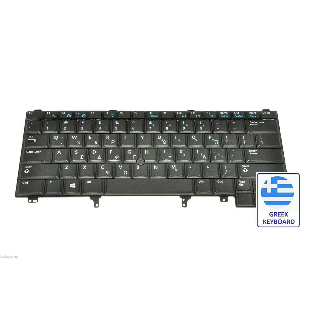 Dell Latitude E6440 US English  Greek Backlit Laptop Keyboard 0JTM99 Black PN  PK130VG4A07  14091700049 GR Used