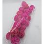 Rose Wicker Rattan Balls Home Christmas Wedding Party Decorative Crafts 24Pcs