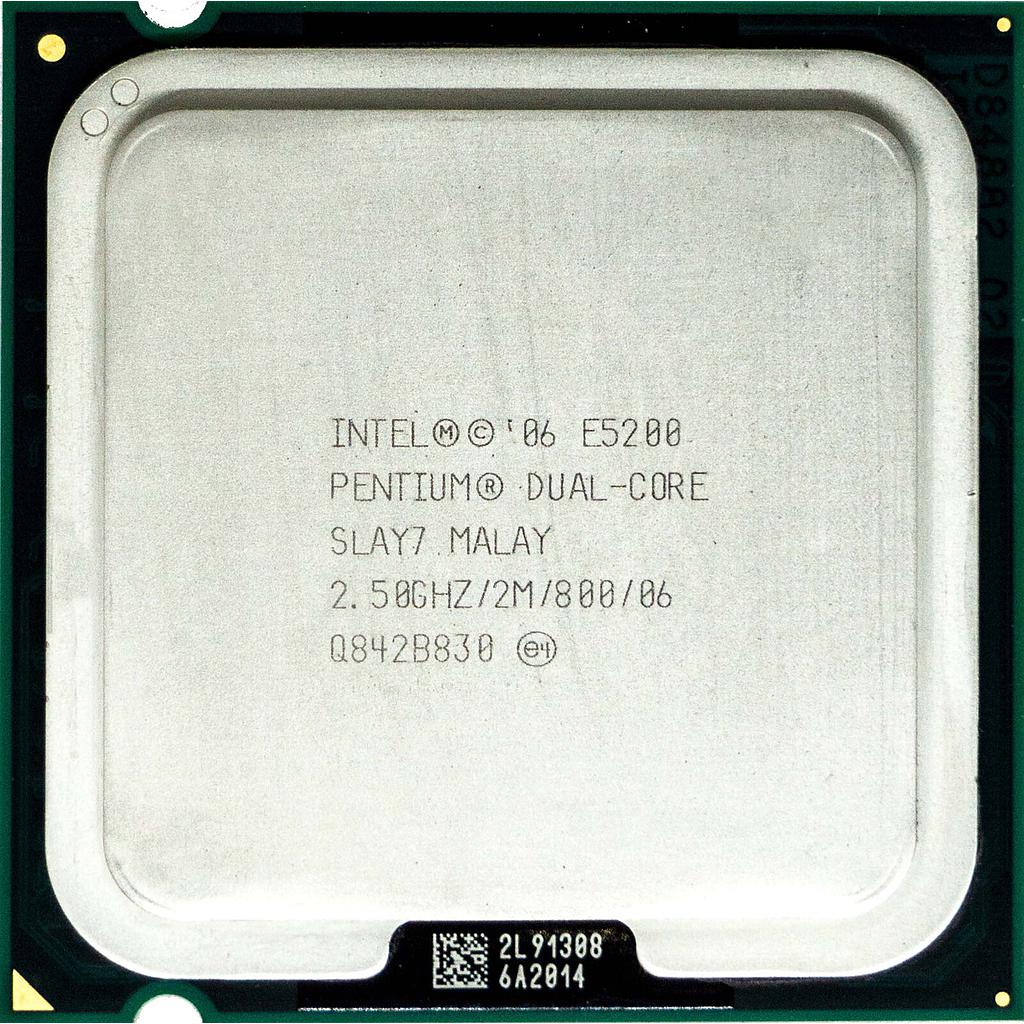 Intel E5200 2.6 Ghz CPU SLAY7 Desktop Used A