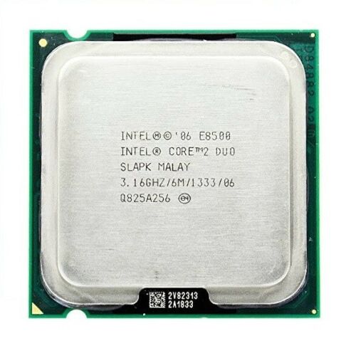 Intel Core 2 Duo E8500 3.16GHz Dual Core CPU Processor LGA775 Used