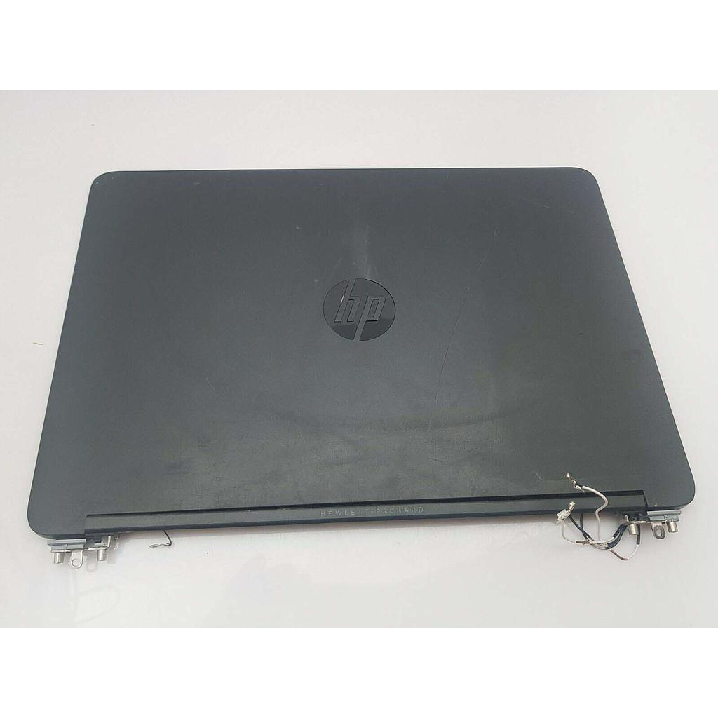 HP ProBook 650 655 G1 LCD Back Rear Cover 738680 001 738691 001 with Webcamera LCd Flex and Antenna Assembly Used A