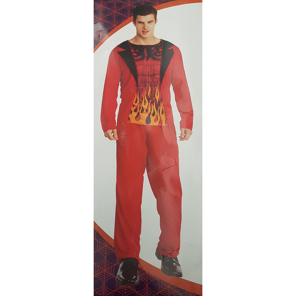 Carnival Costume Devil Top Pants XL