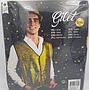 Carnival Costume Gilet Feest Gilet Glitter Gold LXL