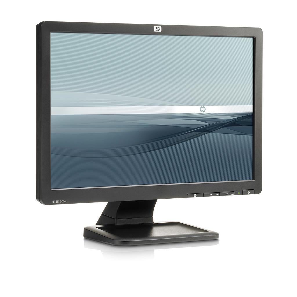 Hp LE1901w Monitor 1440 x 900 LCD 19 Used