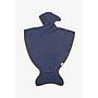 Bath Cape Navy Blue Small Baby Bites 020 MARI BARC S New 87cm 71cm