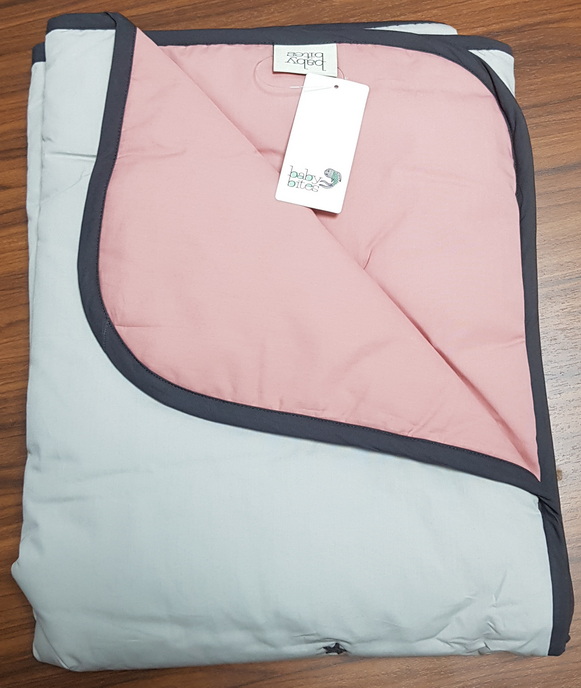 Baby Blanket Baby Bites 013 PIED ROSA UNICA New 89cm 138cm