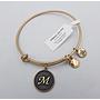 Urban Leaves LETTER M Bangle ULIN013VG Hand Bracelet Brass