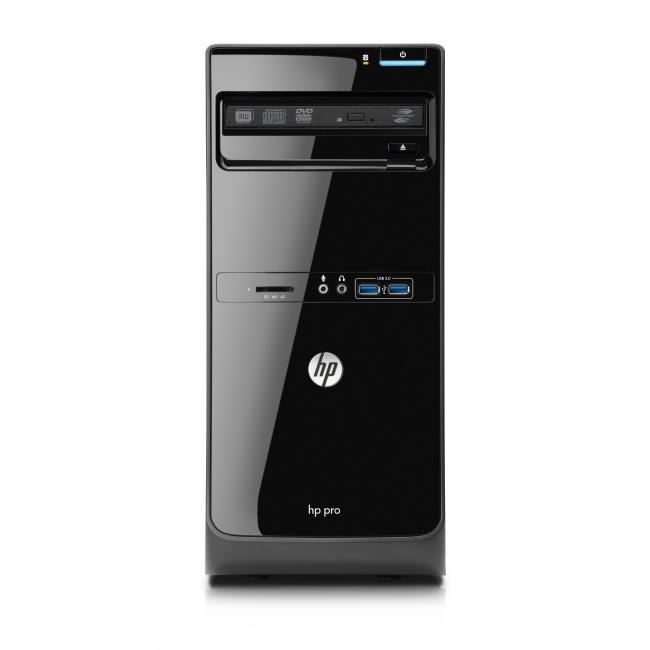 HP Pro 3400 MT Desktop Mini Tower i32120 3.3 Ghz 4GB Memory 320GB HDD HD Graphics Used A