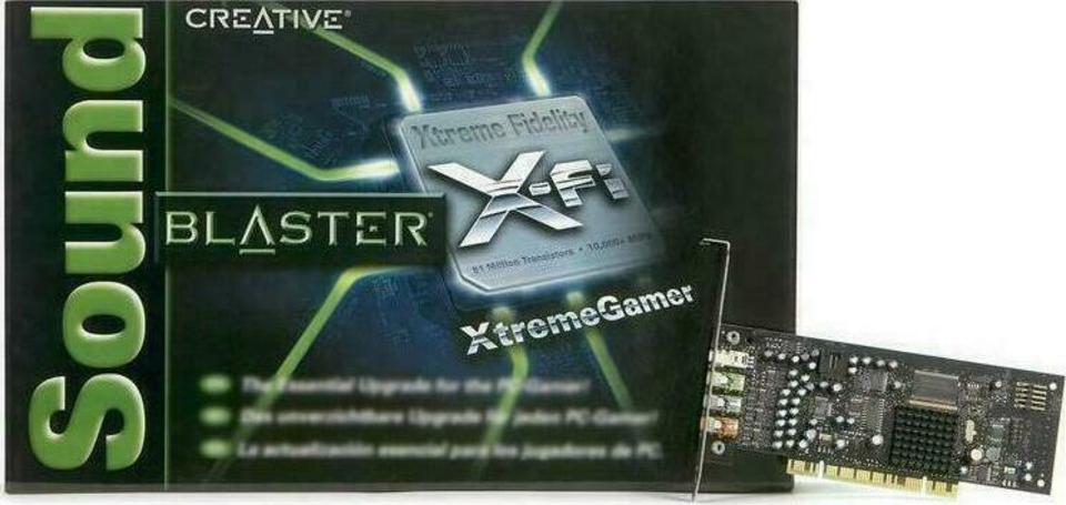 Creative Sound Blaster X Fi XtremeGamer Sound Card New