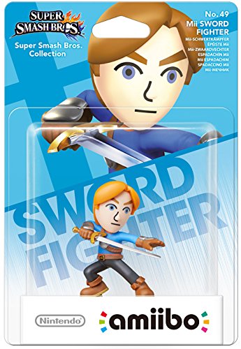 NINTENDO AMIIBO Mii SWORD FIGHTER SUPER SMASH BROS
