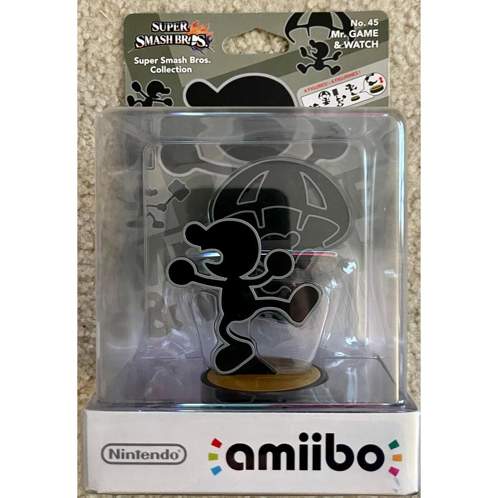 Nintendo 1073431P Mr. Game & Watch Super Smash Bros Figure No. 45