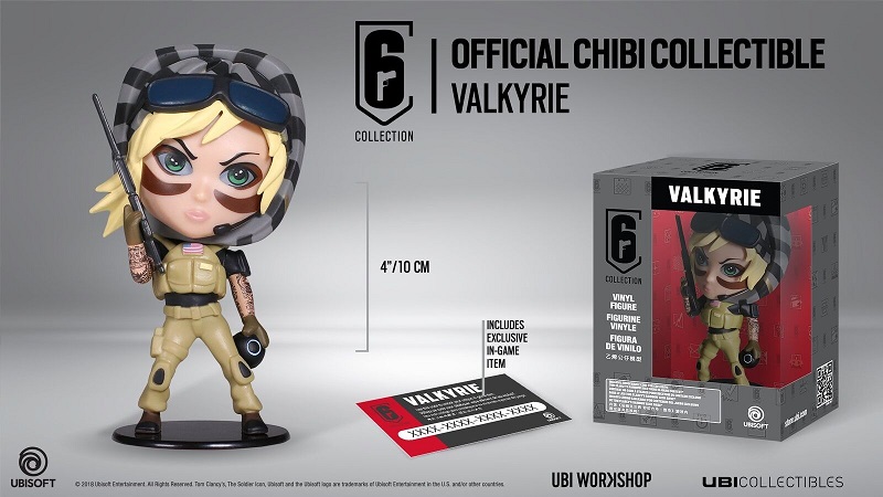 Ubisoft Six Collection Chibi Figure Valkyrie