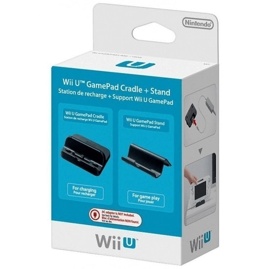 Nintendo Wii U GamePad Stand & Cradle Set