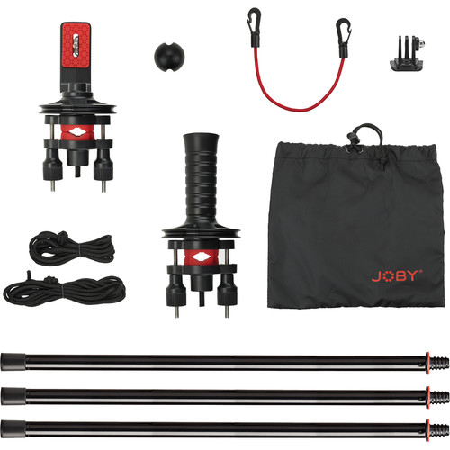 Joby Action Jib Kit And Pole Pack Portable Jib Kit for Action Cameras