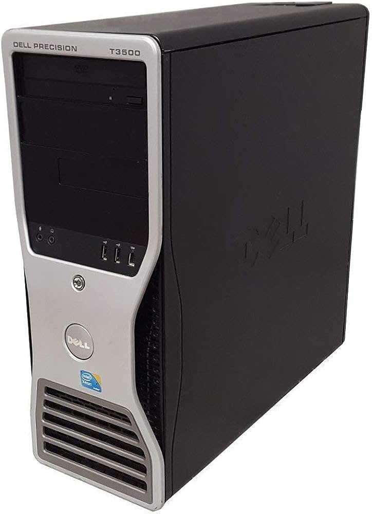 Dell T3500 Desktop Tower Xeon W3530 CPUUsed 6GB Memory Win7 Pro 500GB HDD HD Graphics