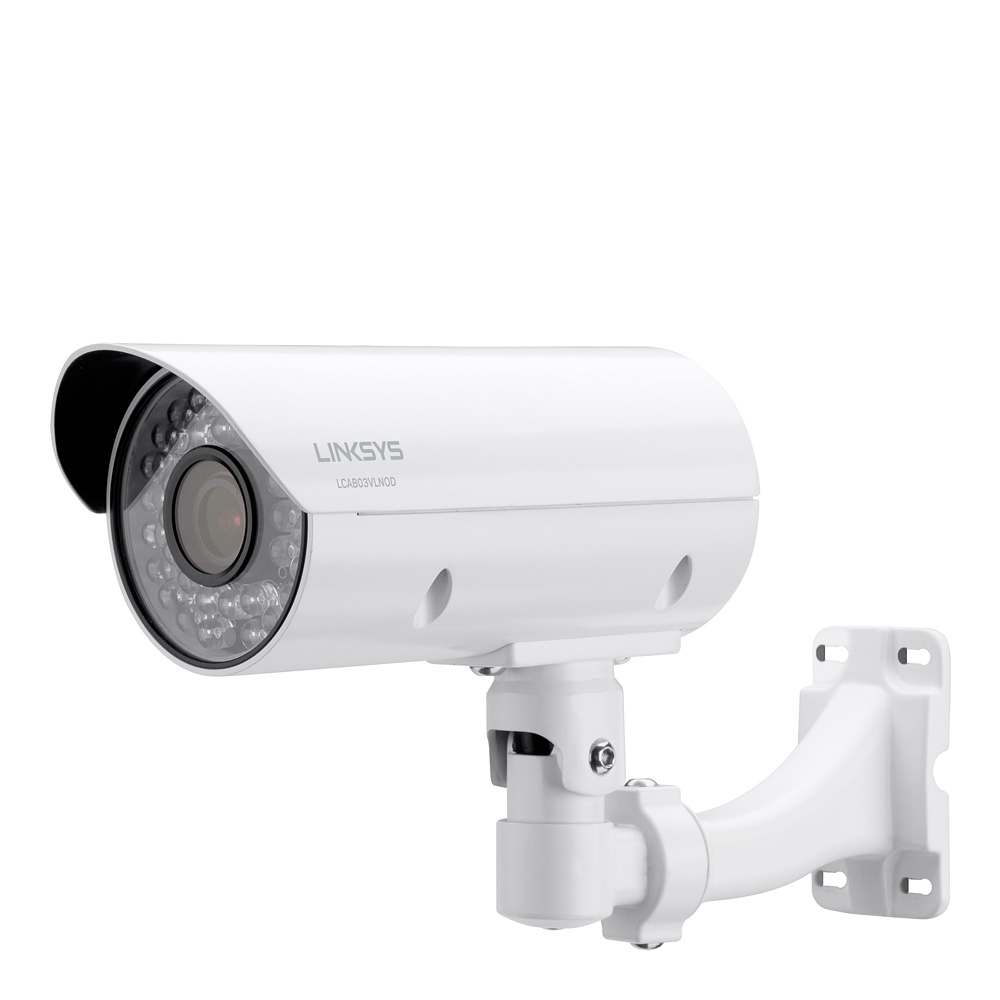 Linksys Outdoor Bullet Camera 1080p 3MP Night Vision LCAB03VLNOD for Business 1080P 3M New