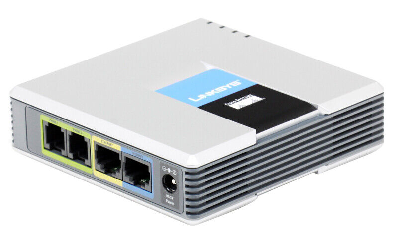 Linksys SPA2102 Analog VoIP Adapter with 2 FXS Ports New OpenBox