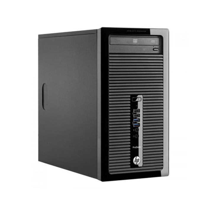 Hp ProDesk 400 G2 Desktop Mini Tower Used A i54590 3.3 Ghz 8GB Memory 120Gb SSD HD Graphics 4600