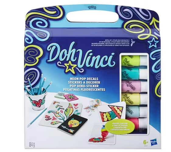 Hasbro DohVinci Deco Sticker Set B8954EU4