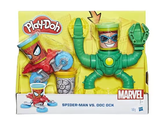 Hasbro Play Doh Spiderman Vs Doc Ock B9364