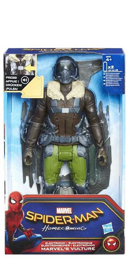 Hasbro Spider Man Home Coming 12In Electronic Marvels Vulture C0701