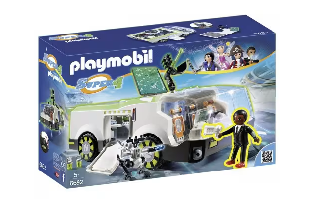 Playmobil 6692 Super 4 Techno Chameleon with Gene Building Kit Toy Playset