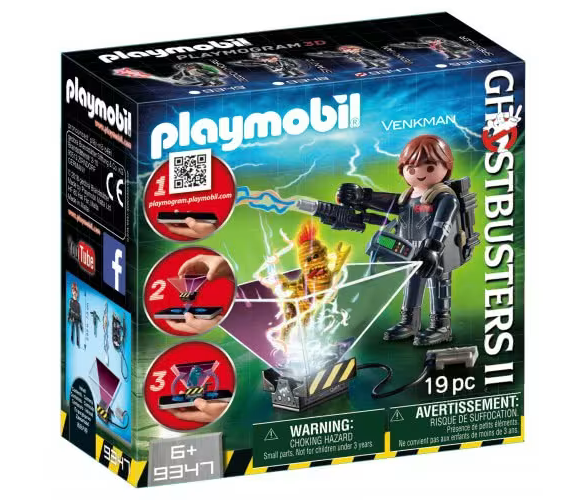 Playmobil Ghostbuster Peter Venkman 9347 19pc