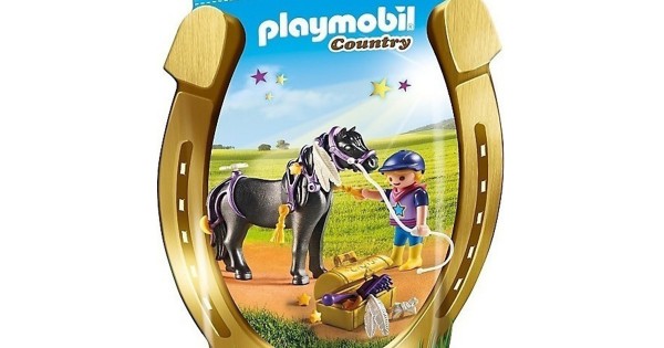Playmobil Groomer With Star Pony 6970