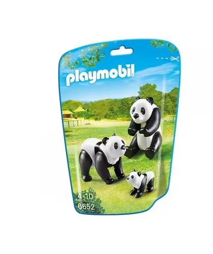Playmobil Panda Family 6652