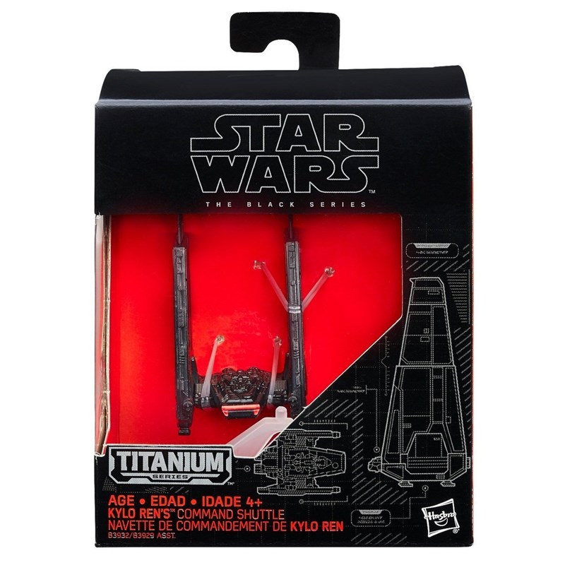 Star Wars Titanium Kylo Rens Command Shuttle 03 B3932