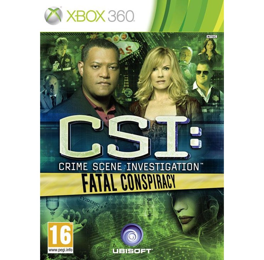 Xbox 360 CSI : Crime Scene Investigation