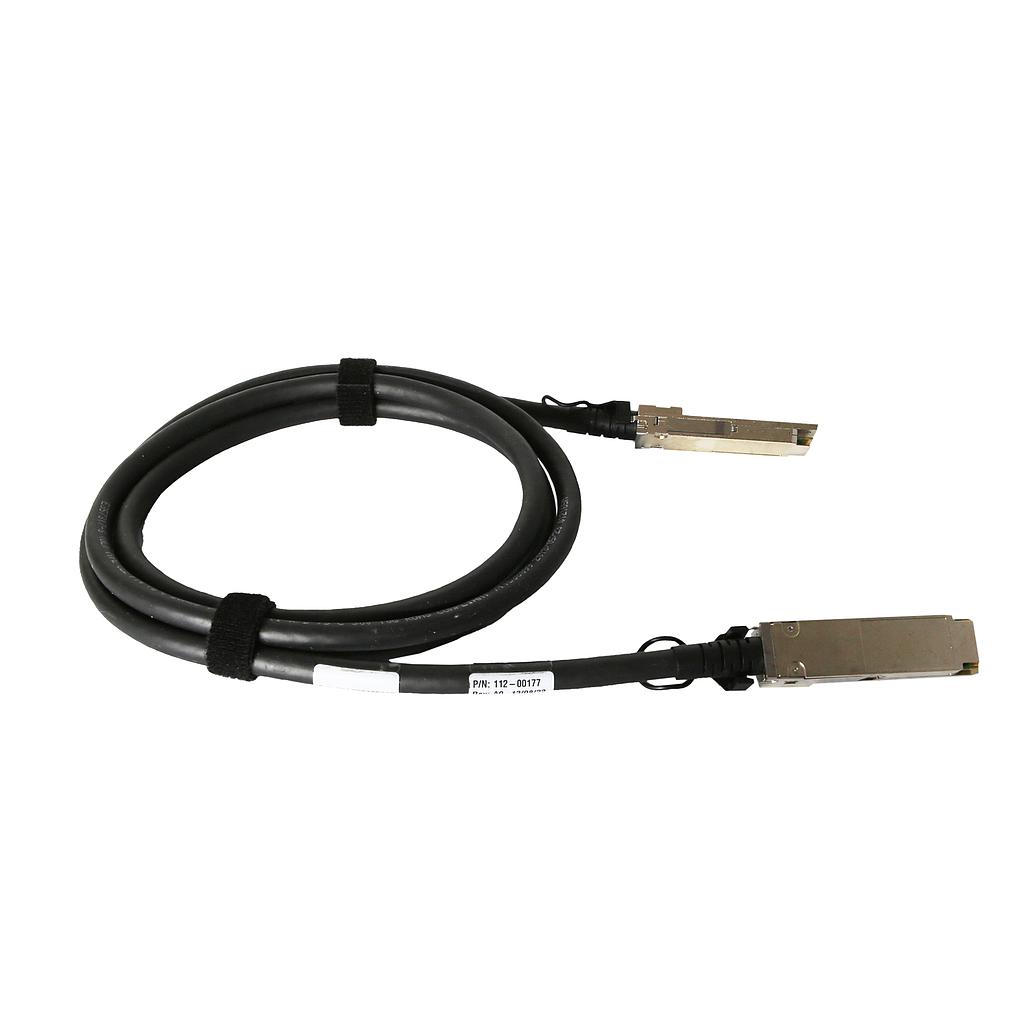 NetApp QSFP-QSFP 2M External SAS Cable 112-00177 REV A0