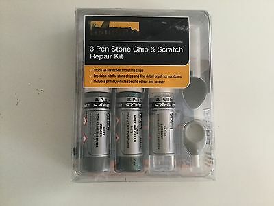 Halfords scratch chip repair for Ford Neptune Green 424242
