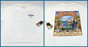 Hard Rock Men T Shirt White Glyfada X Large