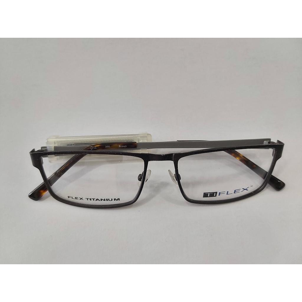Ti Flex Designer Eyewear Optical Frame 3712 200