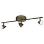 Philips Maple Led Spot Light 3 Bulb Bronze