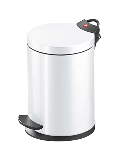 Hailo T2 S 4L Bathroom Bin Κάλαθος Απορριμάτων White