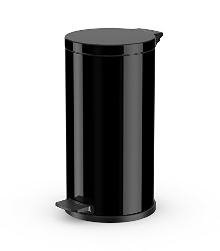 Hailo Profiline Solid Garbage Bin Κάλαθος Σκουπιδιών 18L Black