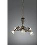 Philips Massive Indy Chandelier Black   Gold